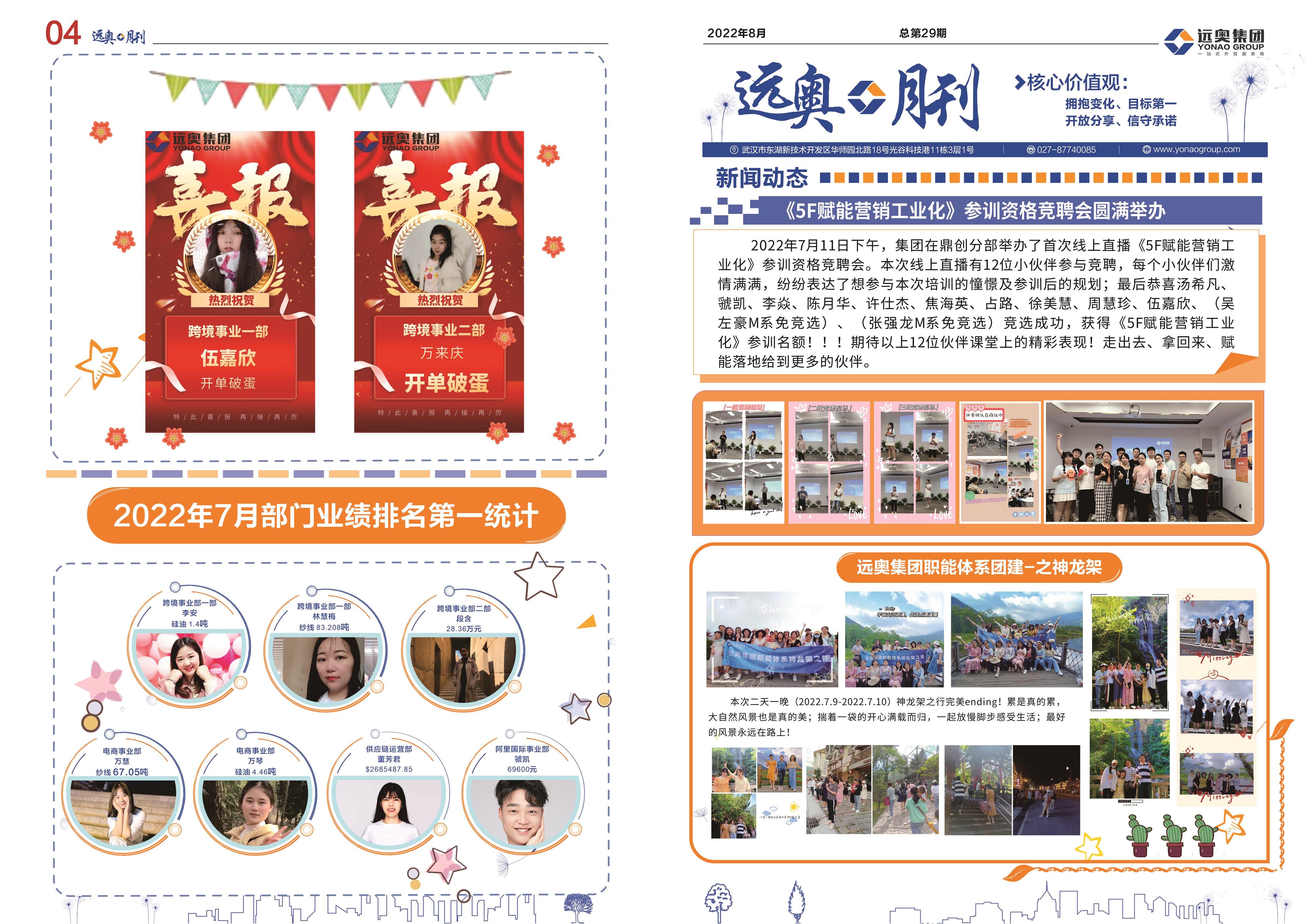 遠(yuǎn)奧月刊總第29期